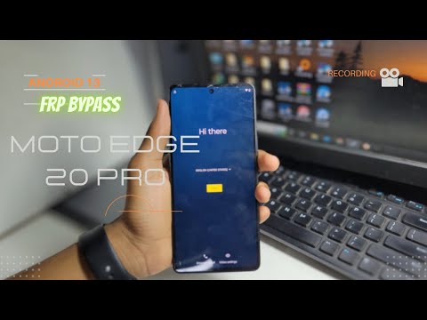 Motorola edge 20 Pro FRP Bypass android 13 without pc | Moto Edge 20 Pro Frp Bypass Android 13