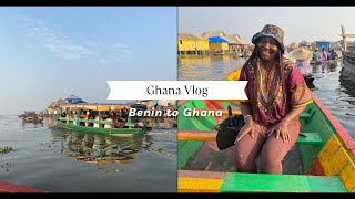 Ghana Vlog | Border Crossing Road-trip from Benin to Ghana #ghanavlog #ghana  #vlog
