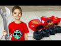 Mark and Stories for Kids About Lightning McQueen and Cars