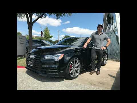 Delivering an Audi S3