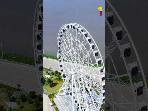 A New View of Barranquilla You Didn’t Expect 🎡🌊 | Gran Malecón Observation Wheel