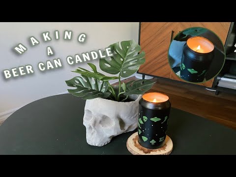 YouTube video about: How to make a beer can candle?