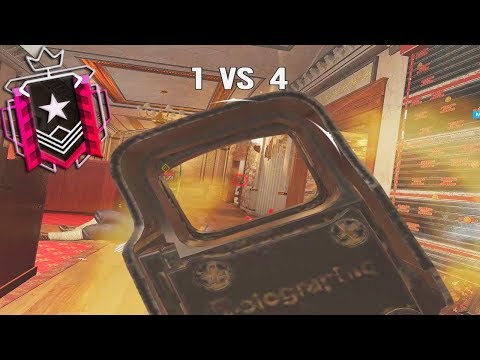 INSANE Champion 1v4 Clutch - Rainbow Six Siege
