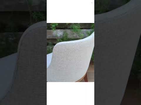 Wood brown dinning chair, for home, set size: single