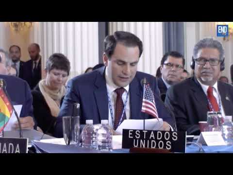 OEA aprueba declaración de apoyo a Nicaragua