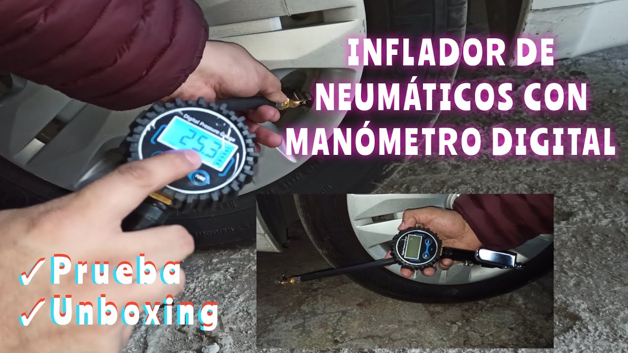INFLADOR DE LLANTAS DIGITAL | Prueba | Unboxing