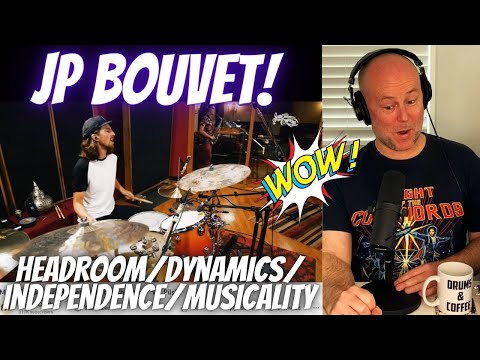 Drum Teacher Reacts: Meinl Cymbals - JP BOUVET with Childish Japes - "Vic Pils"