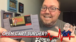 Open Cart Surgery - Legend of Zelda: a Link to the Past for SNES