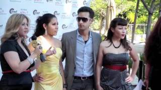 Red Carpet arrivals - Arsi Nami, Jacqueline Padilla, Gloria Villegas &amp; Andy (Save the Culture)