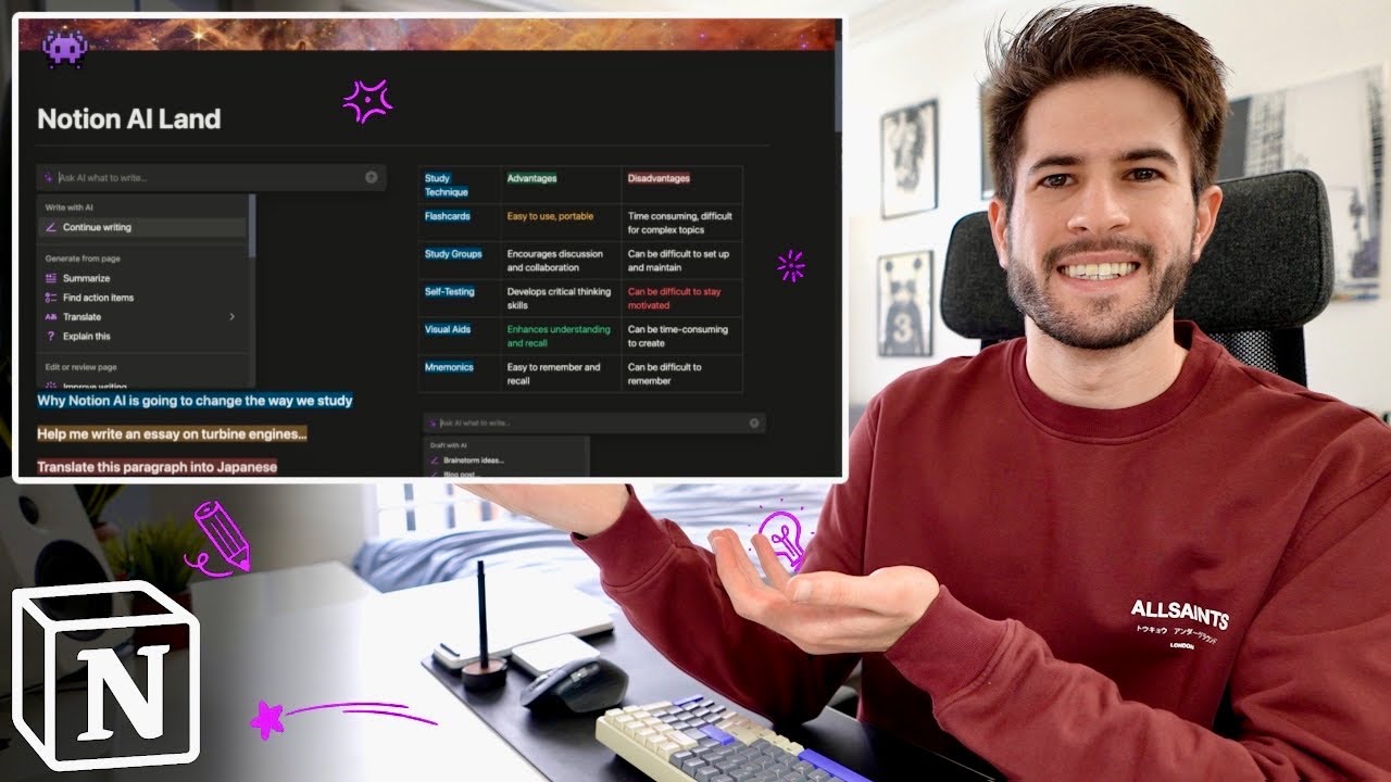 How to use Notion AI: Tutorial & Examples