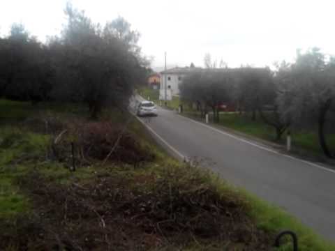 Rally del carnevale 2014 PS 4 crash