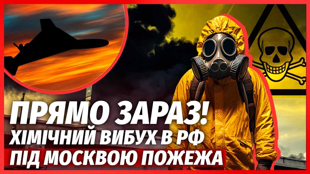 ❗️Ого! МОТОРОШНИЙ ВИБУХ ПІД МОСКВОЮ. ГОРЯТЬ СКЛАДИ РФ. Дим йде до АЕРОПОРТУ. 