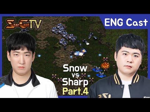 [ENG] Snow vs Sharp on Neo Sylphid (Bo5, Part4) N.229 - Starcraft Remastered (StarCastTV English)