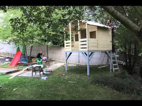 Aufbau von Leas neuem Stelzenhaus im Zeitraffer