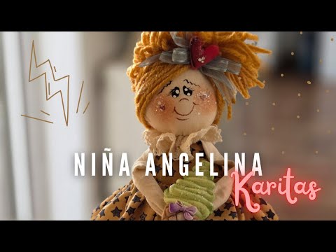 #FREE CLASS Angelina the Little Girl | Dolls, Crafts | Karitas Peru