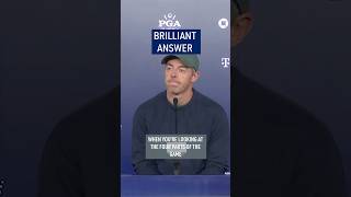Rory McIlroy's PERFECT answer! 😎