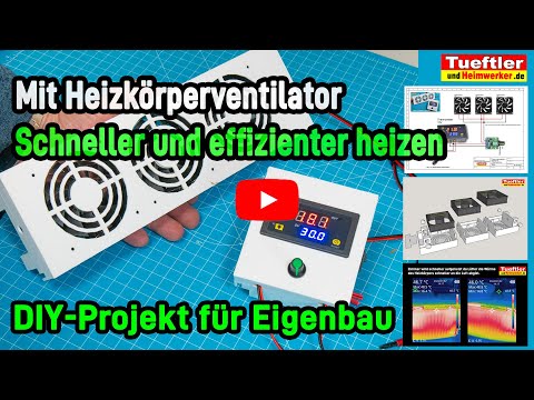 Free 3D file Heizungsventilator - Heizkörperventilator- Heizungs-Booster -  Radiator fan 🧹・3D printing template to download・Cults