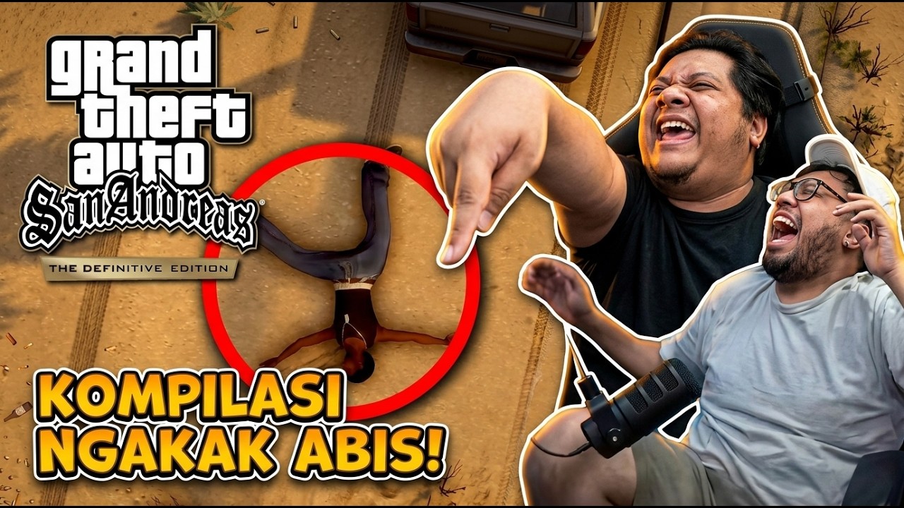 KARMA AKIBAT JUD*‼️Kompilasi NGAKAK ABIS GTA San Andreas Definitive‼️🤣
