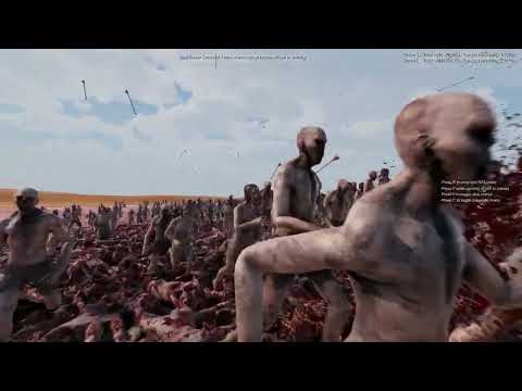 MEDIEVAL ARMY CAN PROTECT CLEOPATRA AGAINST 1 MILLION ZOMBIES  - Ultimate Epic Battle Simulator