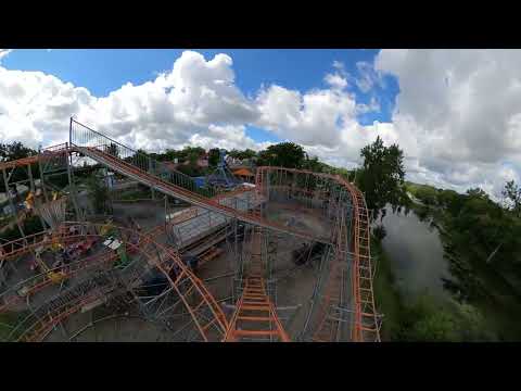 Front row point of view footage of Super Cyclone