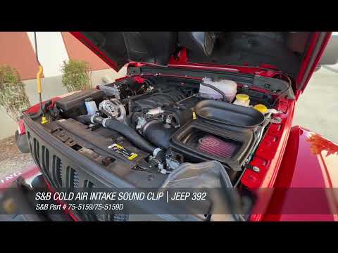 S&B Cold Air Intake Kit for the Jeep Wrangler 392 - Sound Test