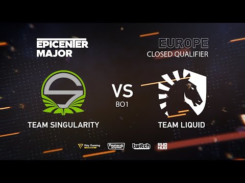 Team Singularity vs Team Liquid, EPICENTER Major 2019 EU Closed Quals , bo1 [GodHunt & Inmate]