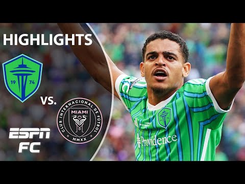 Championship Game 🍿 Seattle Sounders vs. Inter Miami | Leagues Cup Highlights | ESPN FC
