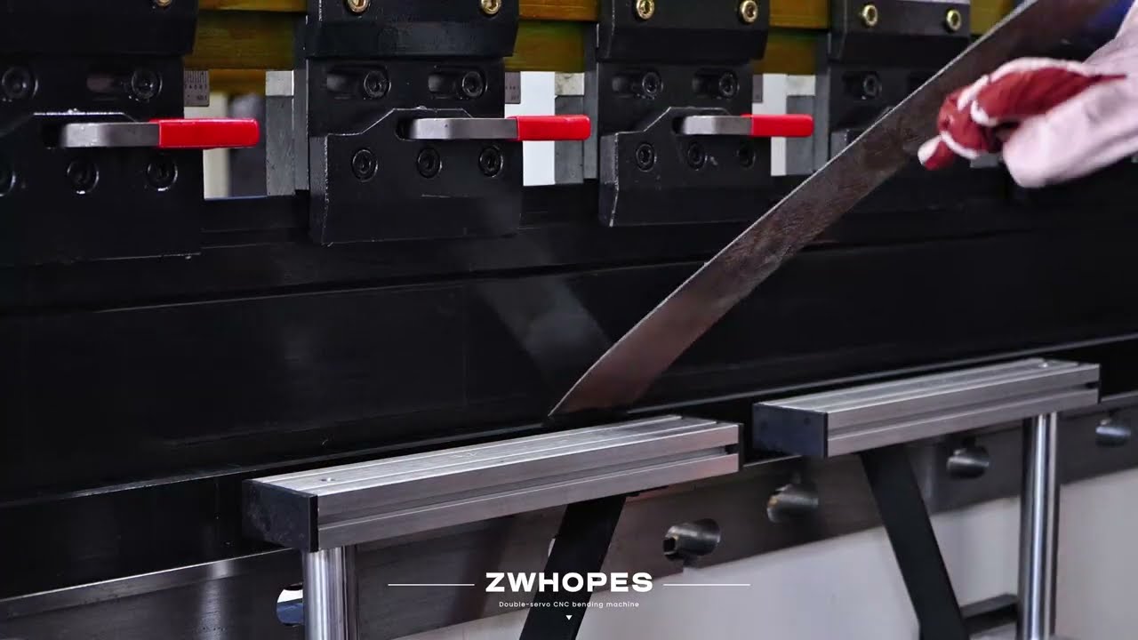 ZW TPBS ZWHOPES CNC double servo press brake with TP10