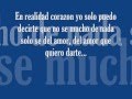 Jenni Rivera Solo se de amor (letra)