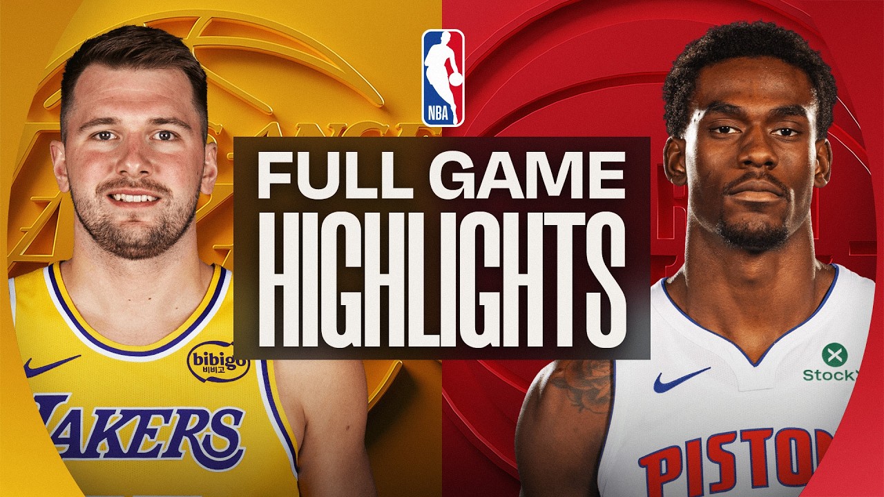 LAKERS at PISTONS | FULL GAME HIGHLIGHTS | March 23, 2026