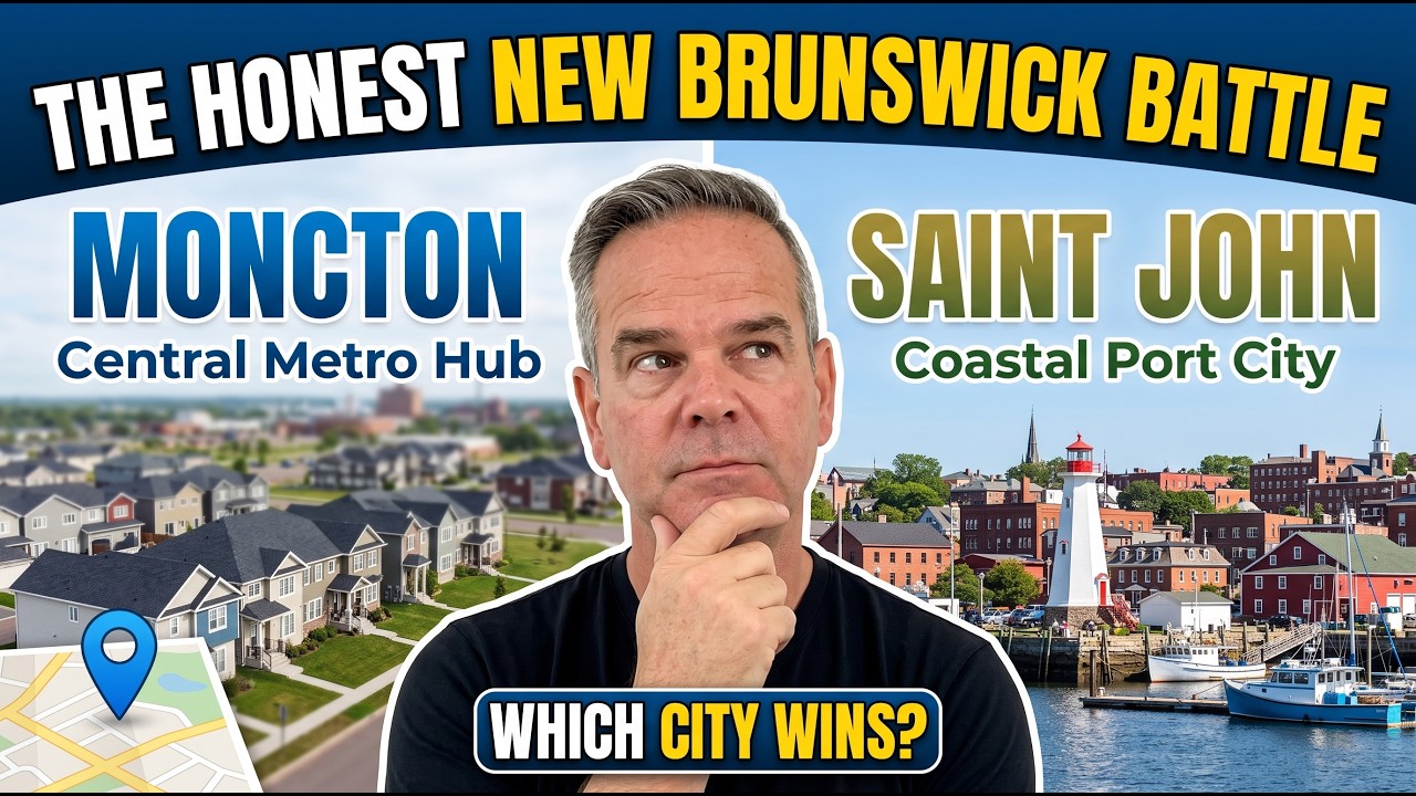 Moncton vs. Saint John NB | The #1 Factor That Decides Where You Should Live