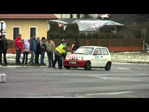 M.Hart / K.Mroczka - Fiat Cinqecento - KJS "Rajd Zimowy 2011" - 2011-02-06 - Jedlicze
