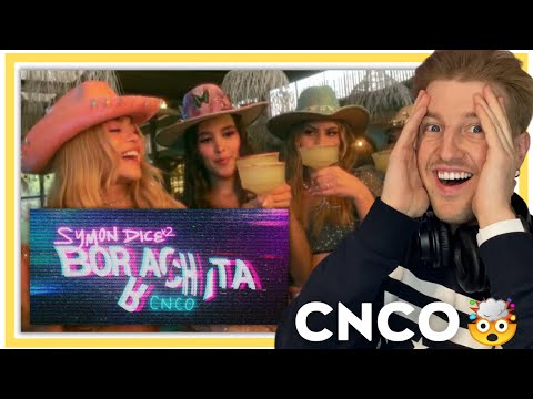 *Reacción* Symon Dice, CNCO -  Borrachita (Visualizer)