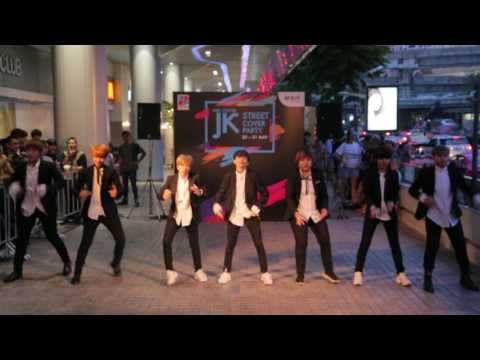 170520 BangEarn - Boy In Luv+We Are Bulletproof +Spring Day @ MBK JK Street'17