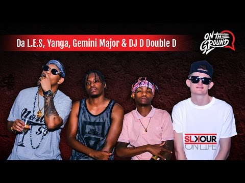 On The Ground: DJ D Double D, Da LES, Gemini Major & Yanga In Studio