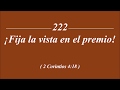 Cántico 222 Fija La Vista En El Premio