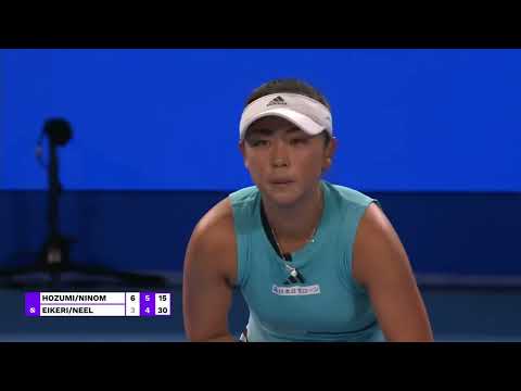 Eri Hozumi & Makoto Ninomiya v Ulrikke Eikerri & Ingrid Neel Toray Open Final 2023 Tennis Doubles