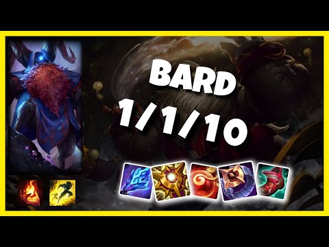 Bard vs Leona BR Challenger SUPPORT (1/1/10) - v11.5
