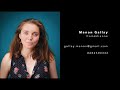 Bande démo 2024 - Manon Gallay