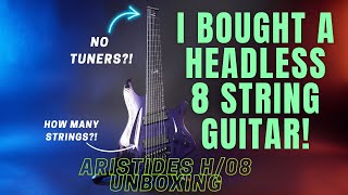 Video thumbnail for Aristides H/08: Unboxing Guitar Video (Review and Full Demo Mix) by Faisal