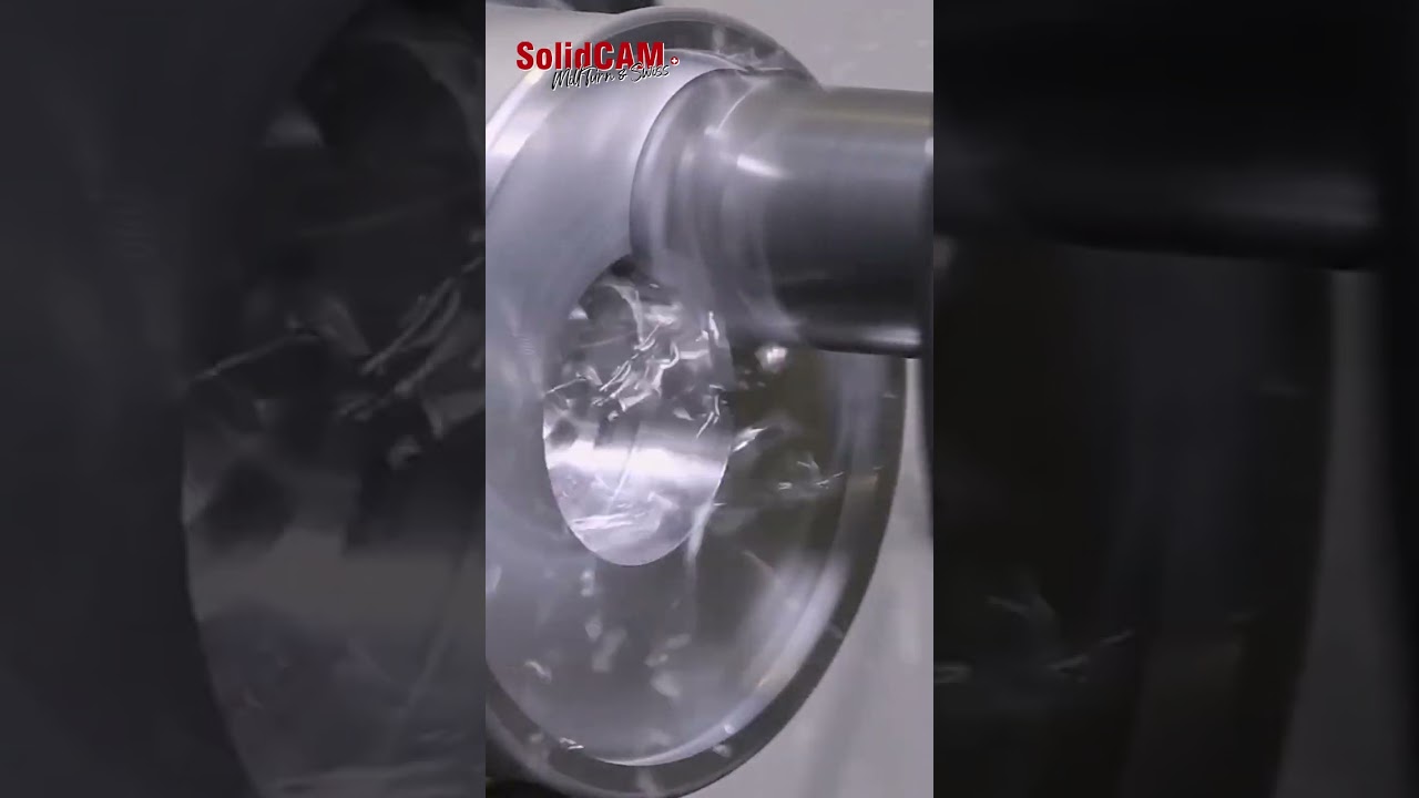 Turn-Mill Roughing with SolidCAM