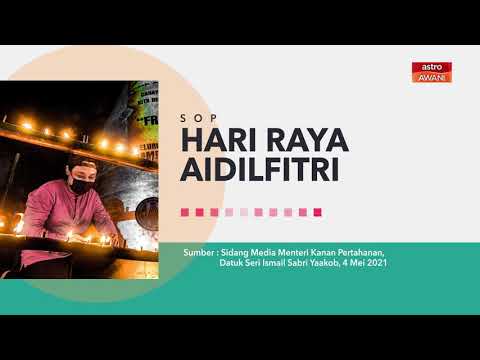 [INFOGRAFIK] SOP Hari Raya Aidilfitri