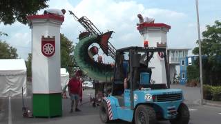 preview picture of video 'Rheinisches Fischerfest Gernsheim 2014 - Der Aufbau beginnt!'