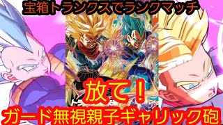 優秀な気力ダメージスキルとガード無視BUPPAスキルを持つ宝箱トランクスの親子ギャリック砲が最高演出すぎる…！！