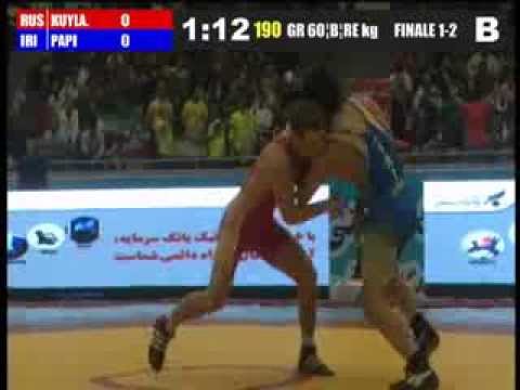 Finale GR 60 Kg (RUS) KUYLAKOV Ivan vs (IRI) PAPI Abdolmohammad