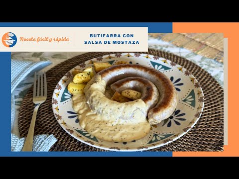BUTIFARRA con SALSA de MOSTAZA