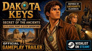 Dakota Keys and the Secret of the Ancients gameplay trailer teaser