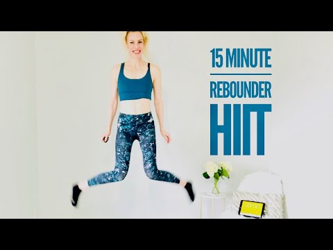 Rebounder HIIT (Advanced Cellercise Workout with Modifications)
