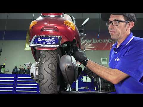 Vespa ET4 Resurrection PT. 3  | Fuel System, Air Filter