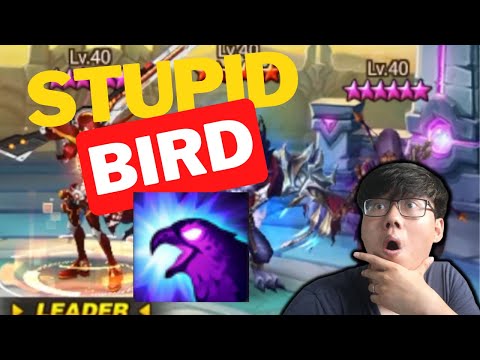 The Dark Bird Is Actually Strong In Siege Def? - Summoners War